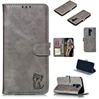 JJWYD Funda para Xiaomi Redmi Note 8 Pro- PU Cuero Flip Folio Carcasa- Cierre Magnético- Función de Soporte- Billetera…